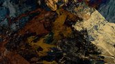 Abstracte textuur geologische natuur berg oppervlakte materiaal steen landschap patroon digitale afbeelding achtergrond - Modern Art Canvas - Horizontaal - 1356771080 - 115*75 Hori