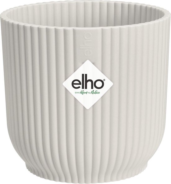 Elho Vibes Fold Rond Mini 9 - Bloempot voor Binnen - 100% Gerecycled Plastic  - Ø 9,3 x... | bol.com