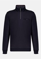 DEELUXE Sweater met hoge kraag en rits WALF Navy