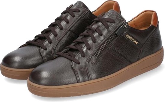 Mephisto Henrik - heren sneaker - bruin - maat 47.5 (EU) 12.5 (UK)