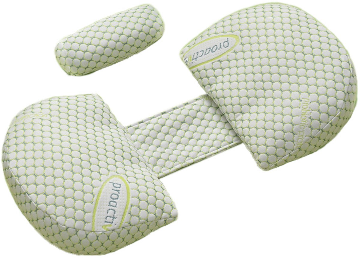 Cuhostki 1 Stuks Zwangerschap Slaapkussens Zijslapen Kussen Groen - Upgrade Probiotische Stof Inclusief Extra Kussen En Afneembare Binnenkant