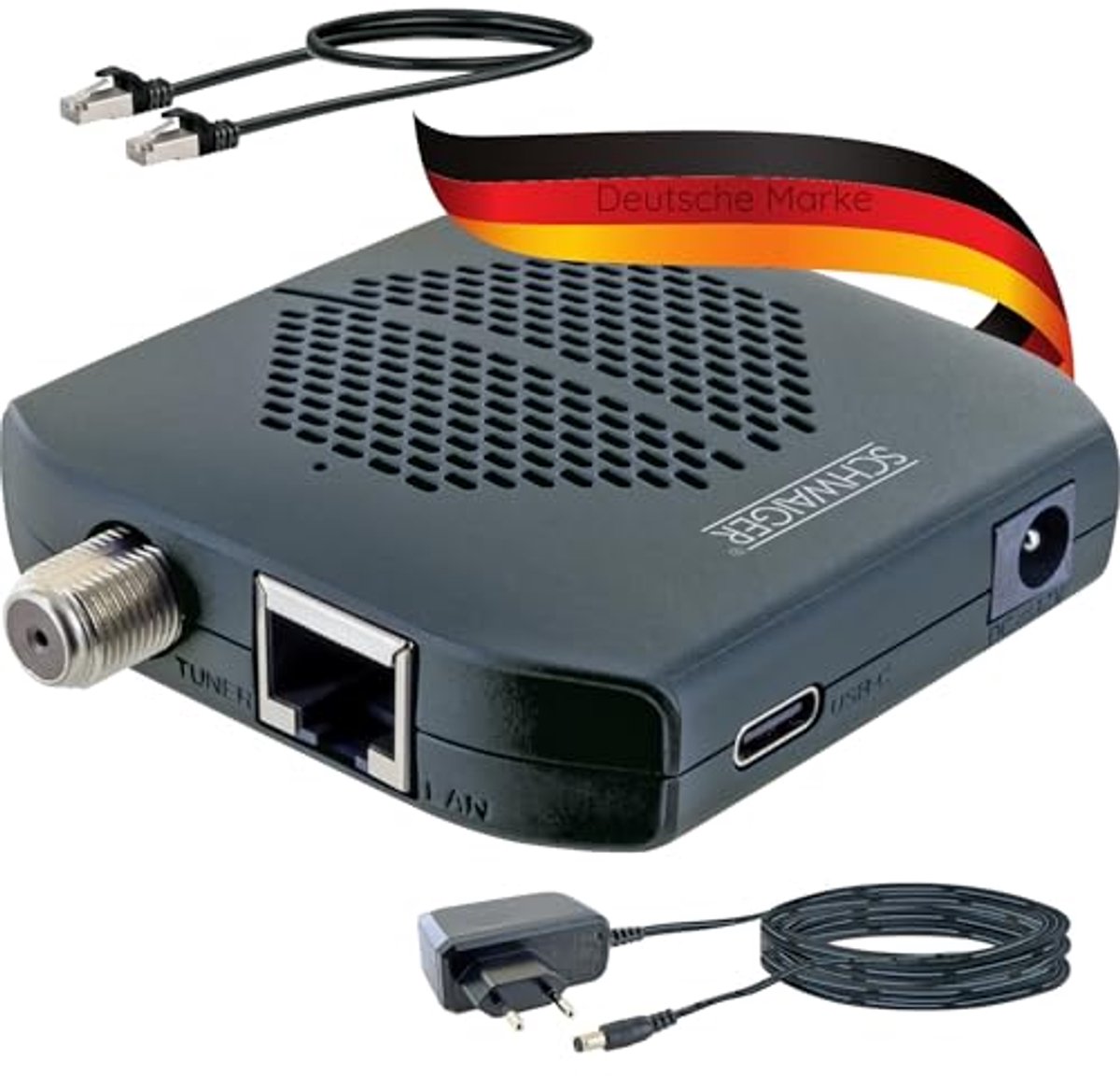HD Satellietontvanger voor Draadloze Televisie - DVB-S2 en Wifi Verbinding