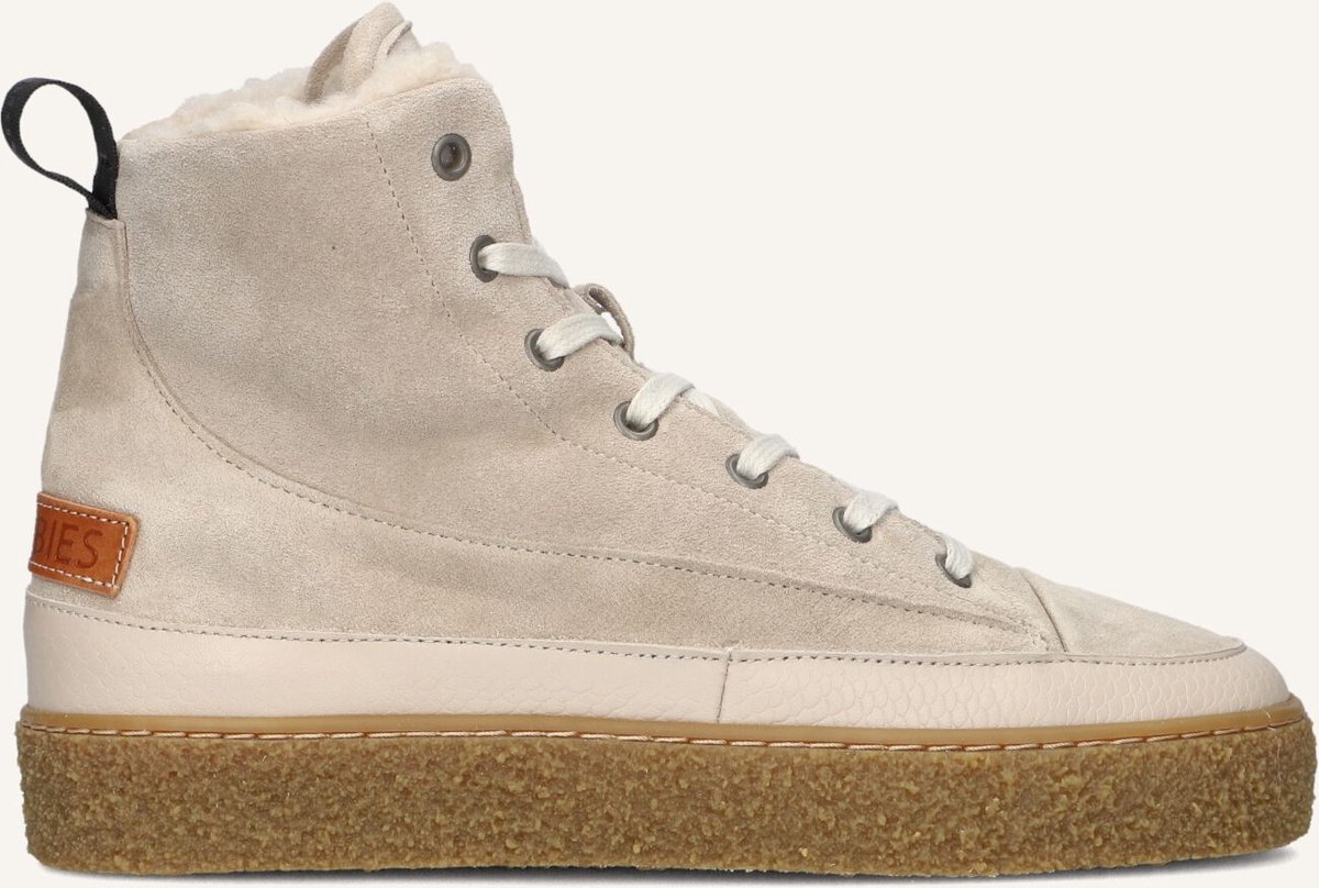 Shabbies Amsterdam Sneaker Chewy Lily Light Grey - Maat 40