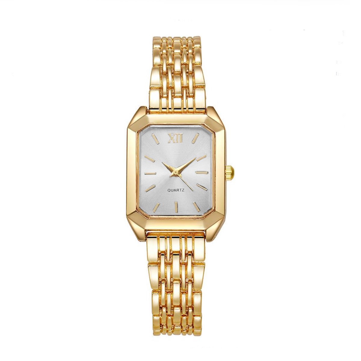 Macy Lou Horloge - Gold - Silver | Goudkleurig | Staal | Fashion Favorite