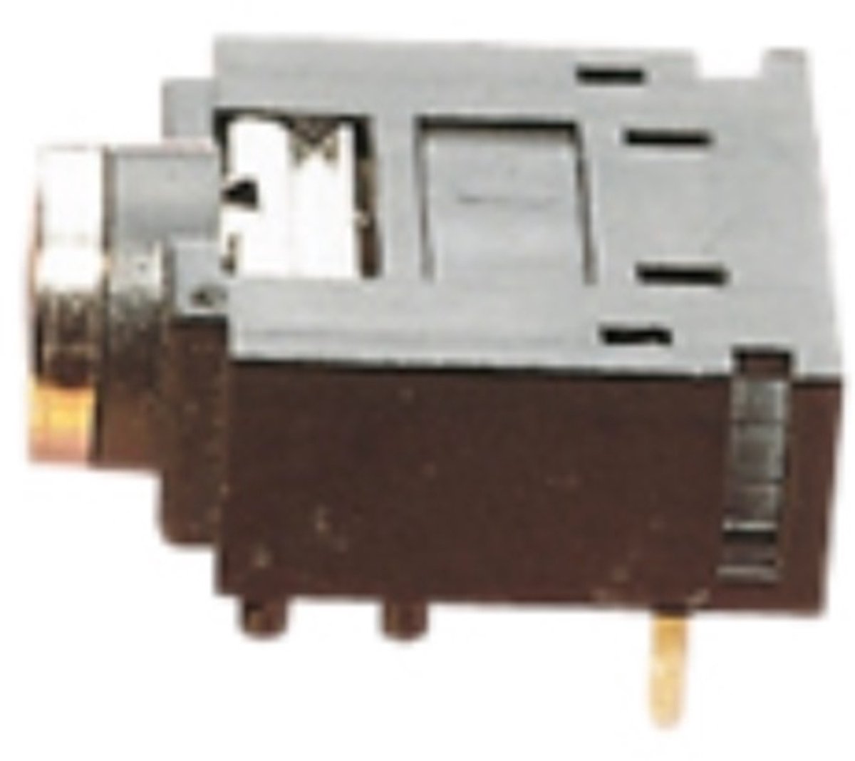 3,5mm Jack (v) PCB connector - plastic - 3 soldeerpunten / stereo