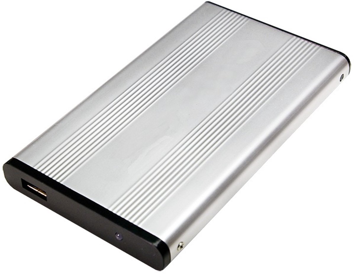 HDD behuizing voor 2,5'' IDE HDD - USB2.0 / zilver