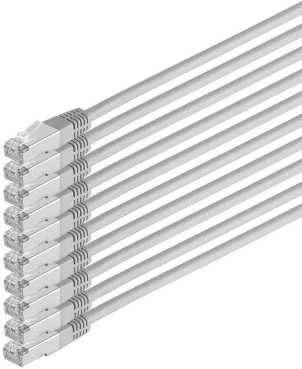 Patchkabel cat 6 S/FTP PIMF HF VE10 0,25m