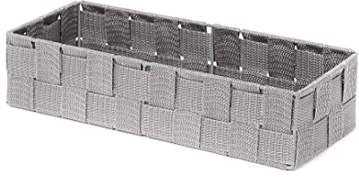 Lade-organizer Grijs 12 x 30 x H.7 cm - Perfecte Oplossing voor Orde in Huis