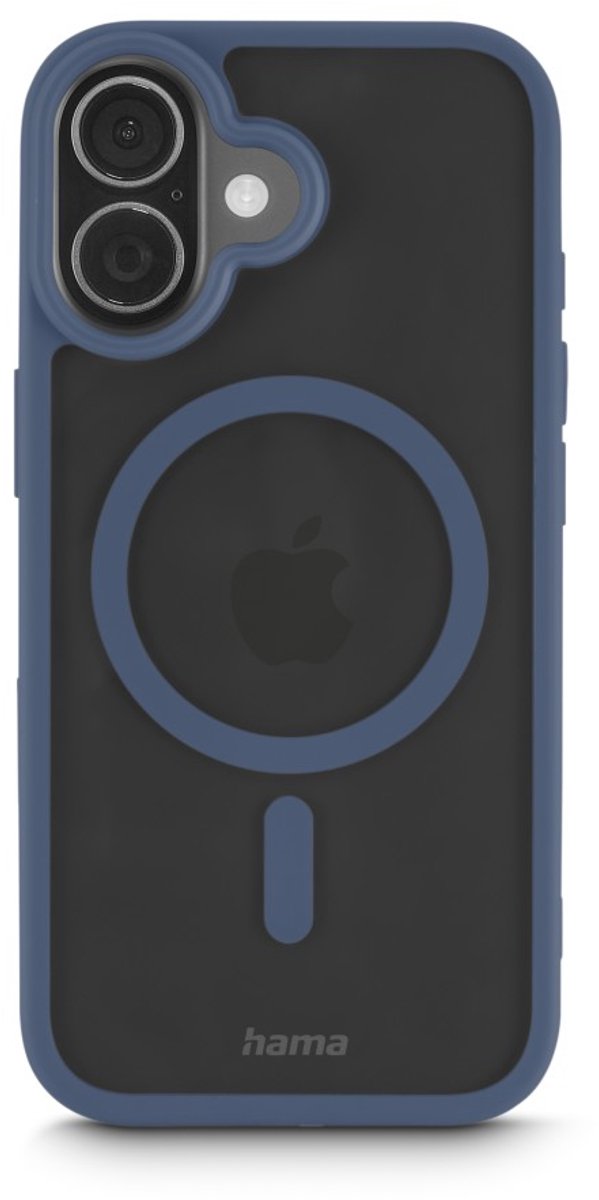 Hama hoesje geschikt voor Iphone 17 - Frame Protect cover - Blauw