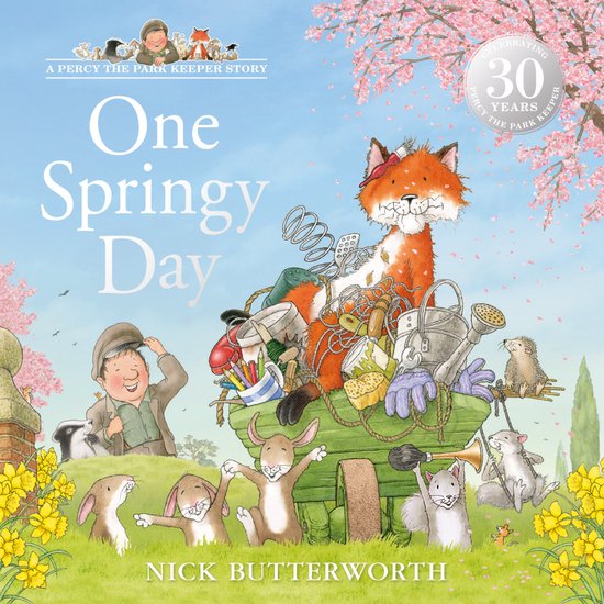 A Percy the Park Keeper Story- One Springy Day - cover