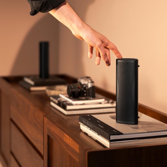 KEF Muo Draagbare Hifi Bluethooth Luidspreker - Midnight Black — afbeelding 3