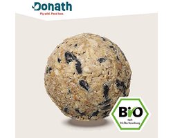 Biologische Energiebollen voor Vogels - zonder Netje - 100g per Bol - Gezond Vogelvoer voor Alle Seizoenen