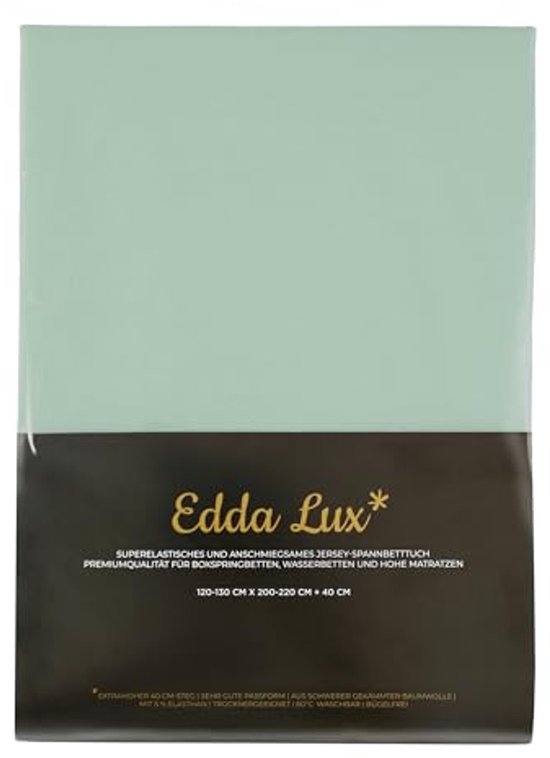 Hoeslaken 200 x 220 tot 220 x 240 tot 40 cm hoogte | voor waterbed & boxspringbed & hoge matrassen | zware premium kwaliteit | Jersey Katoen m. 5% elastaan | 220x 220 cm | Kleur: Wit