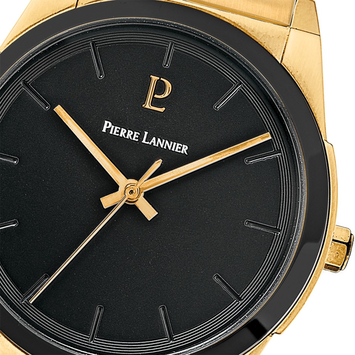 Horloge Candide Noir - Doré