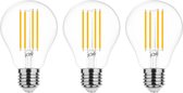 Modee E27 LED Lamp Dimbaar 10W - 1350lm - 2700K - Warm Wit - LED Filament Globe A67 - Vervangt 90W Halogeen Gloeilamp - 3 stuks