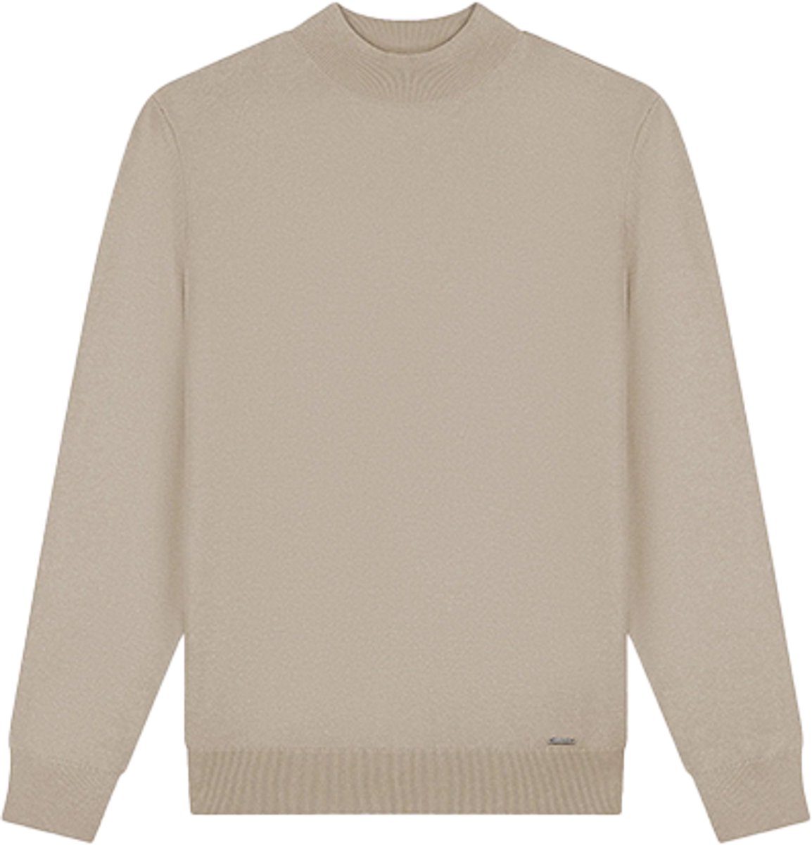 Malelions Knitted Mockneck Sweater