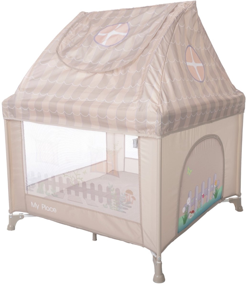 Lorelli My Place Beige Inklapbare Box met Dakje