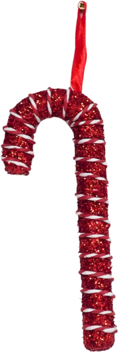 Housevitamin - Kerstversiering - Zuurstok - Rood - Foam - 21 cm