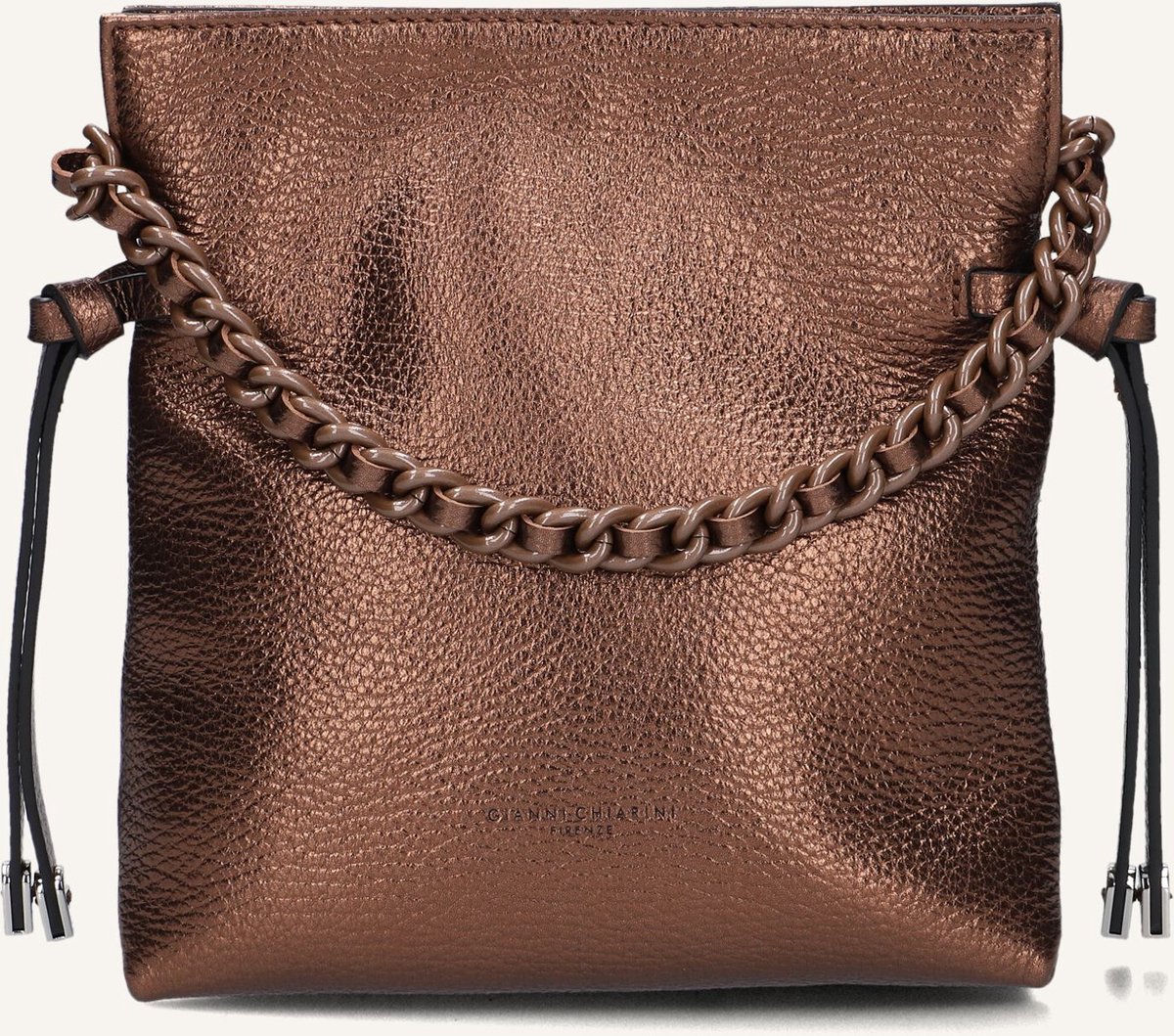 Gianni Chiarini Brina 11760 Schoudertassen Dames - Bronskleurig - Maat ONESIZE