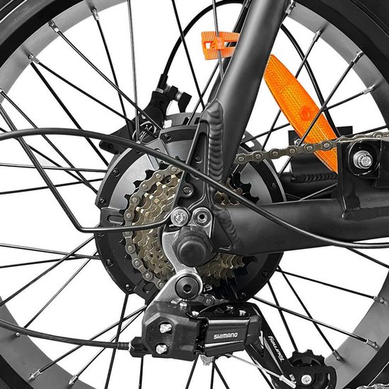 EB2 PRO - Fatbike - Krachtsensor - Zwart van EB2 — afbeelding 4