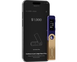 Ledger Nano S Plus – Crypto Hardware Wallet met USB-C – Voor Bitcoin, Ethereum, Solana & NFT’s – Beheer 1000+ Coins - Ferro Fuchsia