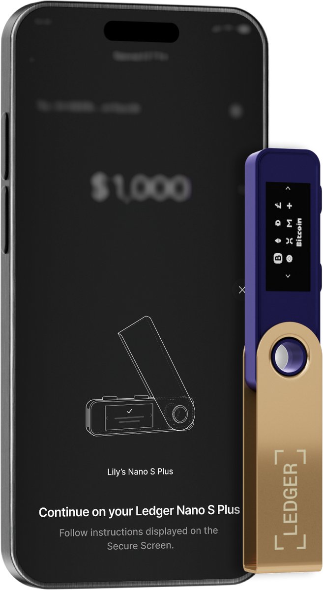 Ledger Nano S Plus - Hardware Wallet - het perfecte instapmodel voor het  veilig... | bol