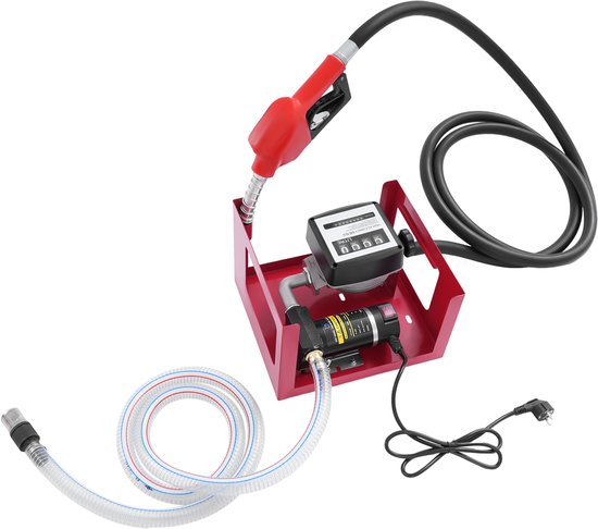 Foto: Dieselpomp 200w zelfaanzuigende oliepomp stookoliepomp 2800 t min 50l min olie dispenser
