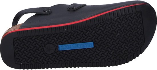 Birkenstock Kay SL Sabots de travail pour femmes Noir Coupe étroite | Noir | Cuir | Taille 39 | 582636