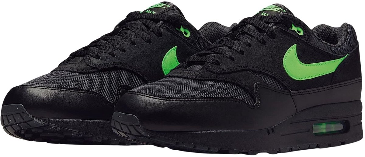 Nike Air Max 1 Essential zwart - groen