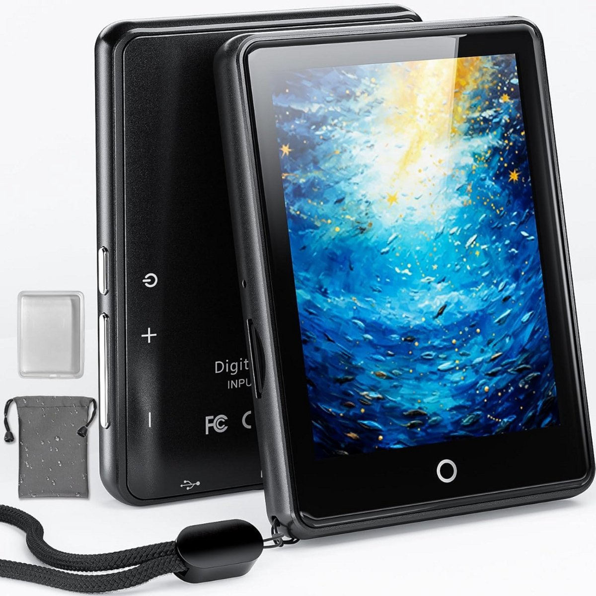 MKSS® MP3 Speler Bluetooth - FM-Radio - Zwart