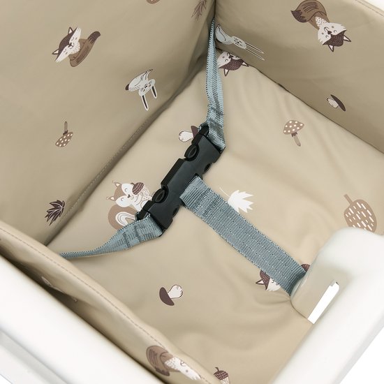 Meyco Baby Forest Animals Stoelverkleiner - Sand van Meyco — afbeelding 3