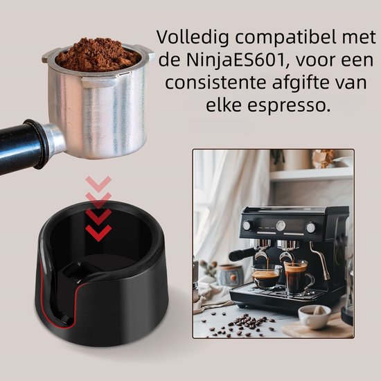 Tapis de cafetière en silicone pour Ninja Luxe ES601 & ES701 : tapis supérieur 3 en 1 tapis de bar à café 61 x 40,6 cm tapis de tassage expresso Tapis de cafetière en silicone pour Ninja Luxe ES601 & ES701 : tapis supérieur 3 en 1 tapis de bar à café 61 x 40,6 cm tapis de tassage expresso