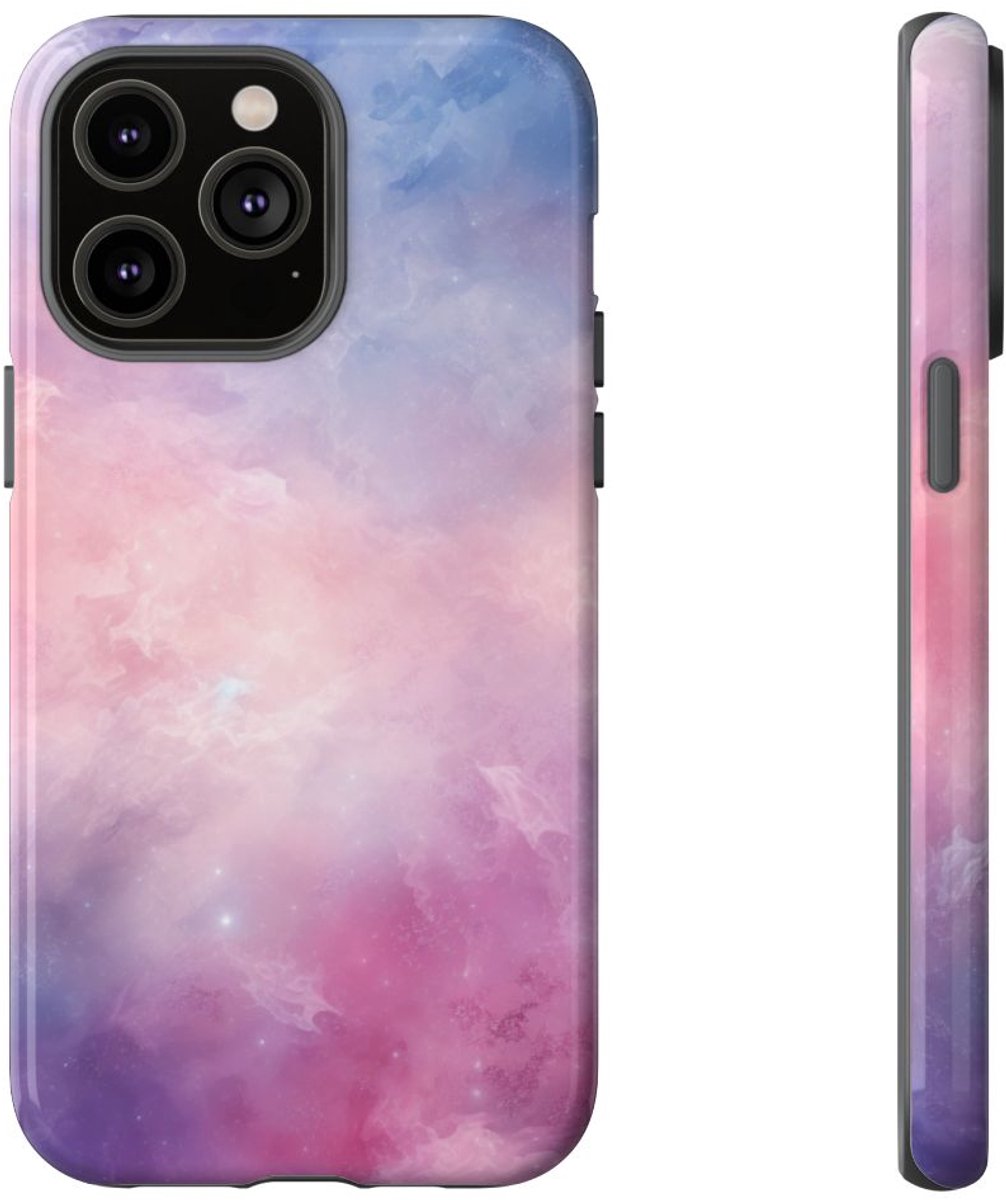 Dromerige Pastel Hemelverloop – Telefoonhoesje Geschikt voor iPhone 14 Pro Max