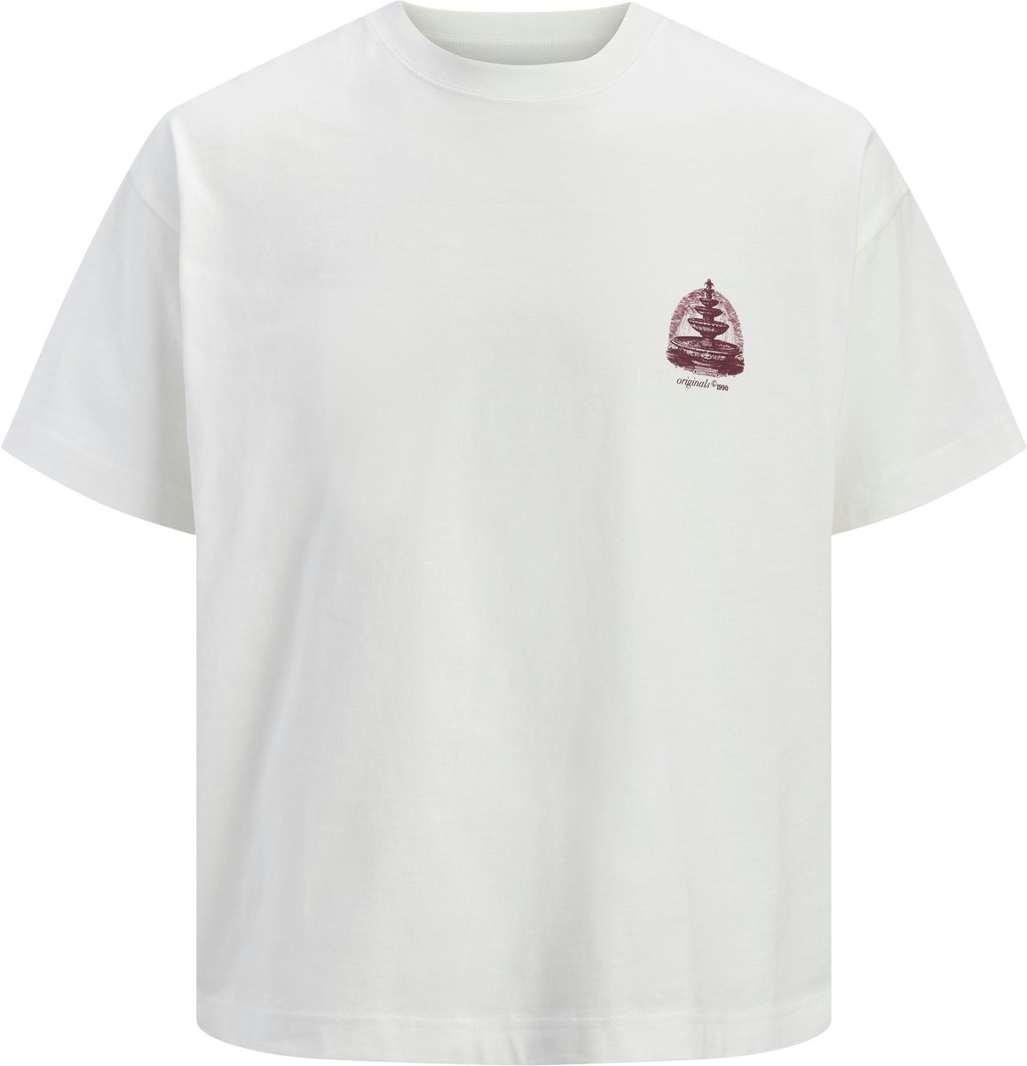 JACK&JONES - JWHMAINE BACK TEE SS CREW NECK - Heren - T-shirts
