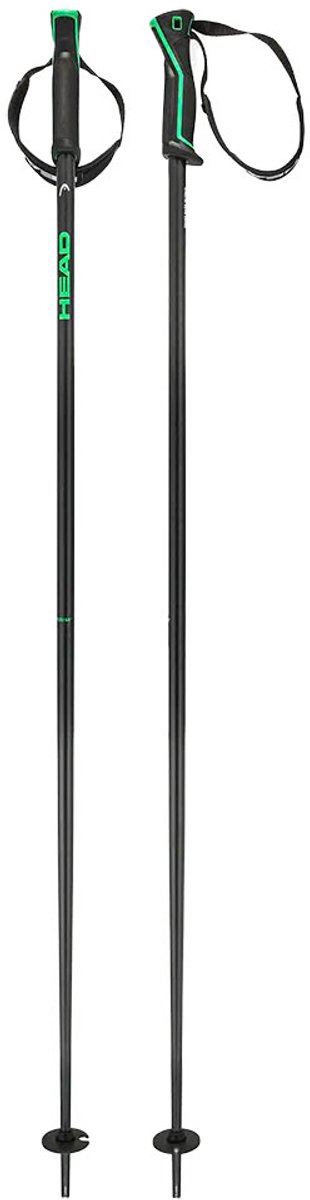 Head Frontside Stokken 130 cm Man Vrouw Zwart