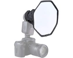 Geschikt voor 8"/20cm Octagon Flash Speedlight Diffuser Light Softbox Geschikt voor Canon Nikon Sony