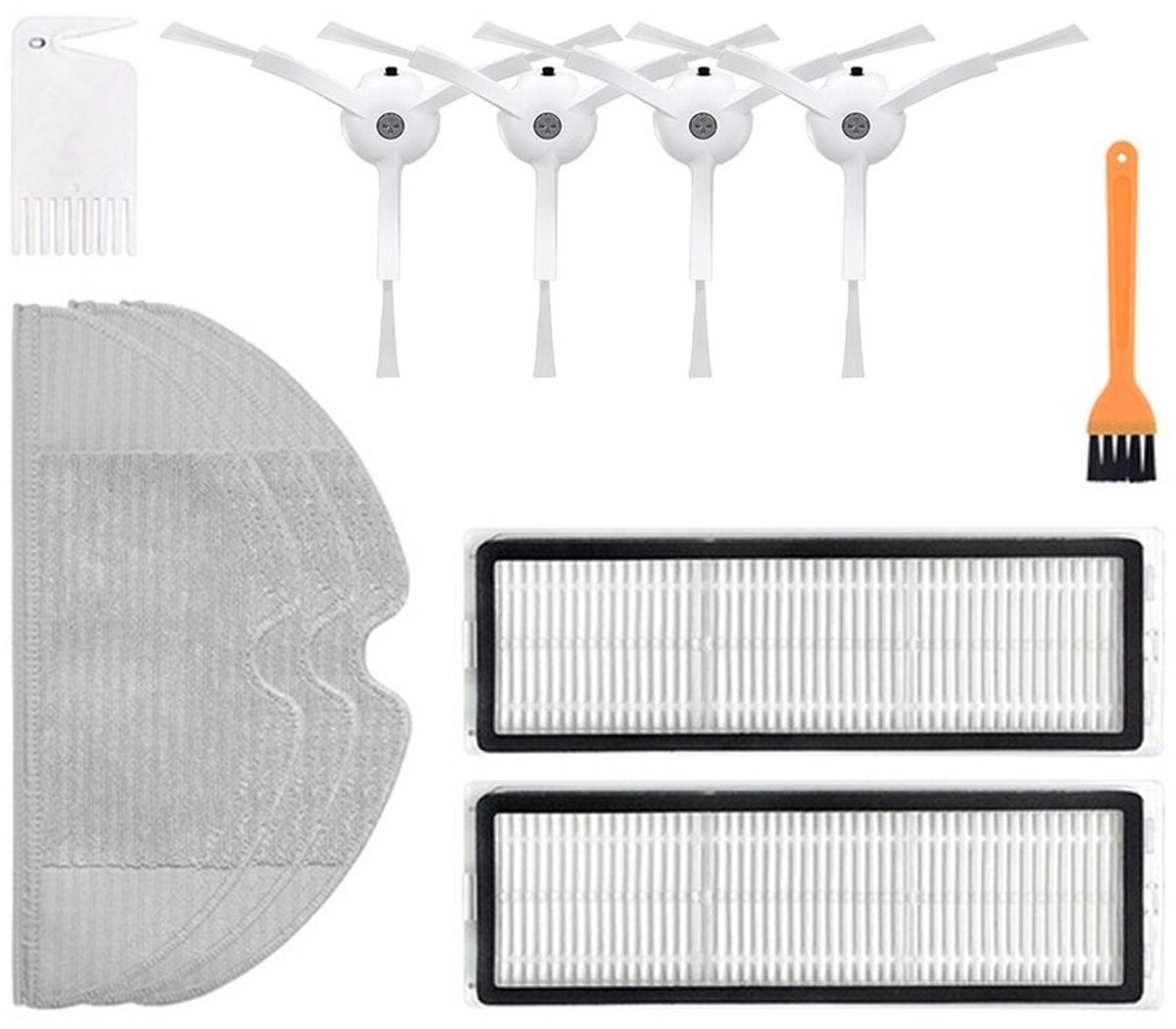 Geschikt voor HEPA-filter Geschikt voor Xiaomi Mijia 1 1s Roborock S5 S50 Max robotstofzuigeronderdelen