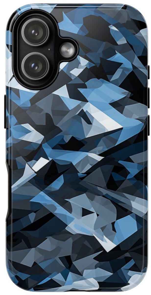 Stedelijk Geometrisch Camouflagepatroon – Telefoonhoesje Geschikt voor iPhone 17