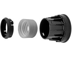 SQOON® Wartel Geschikt voor Philips TC serie - 32 mm klikslang - Vervangend onderdeel