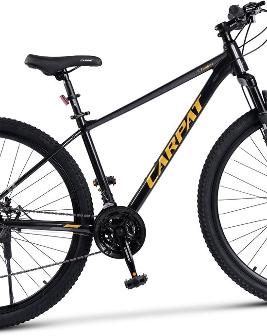 Merax 29 inch Hardtail Mountainbike - Aluminium Frame - 21 Versnellingen - 100mm Vering - Mechanische Schijfremmen - Fietsen voor Volwassenen 175-190 cm van Merax — afbeelding 5
