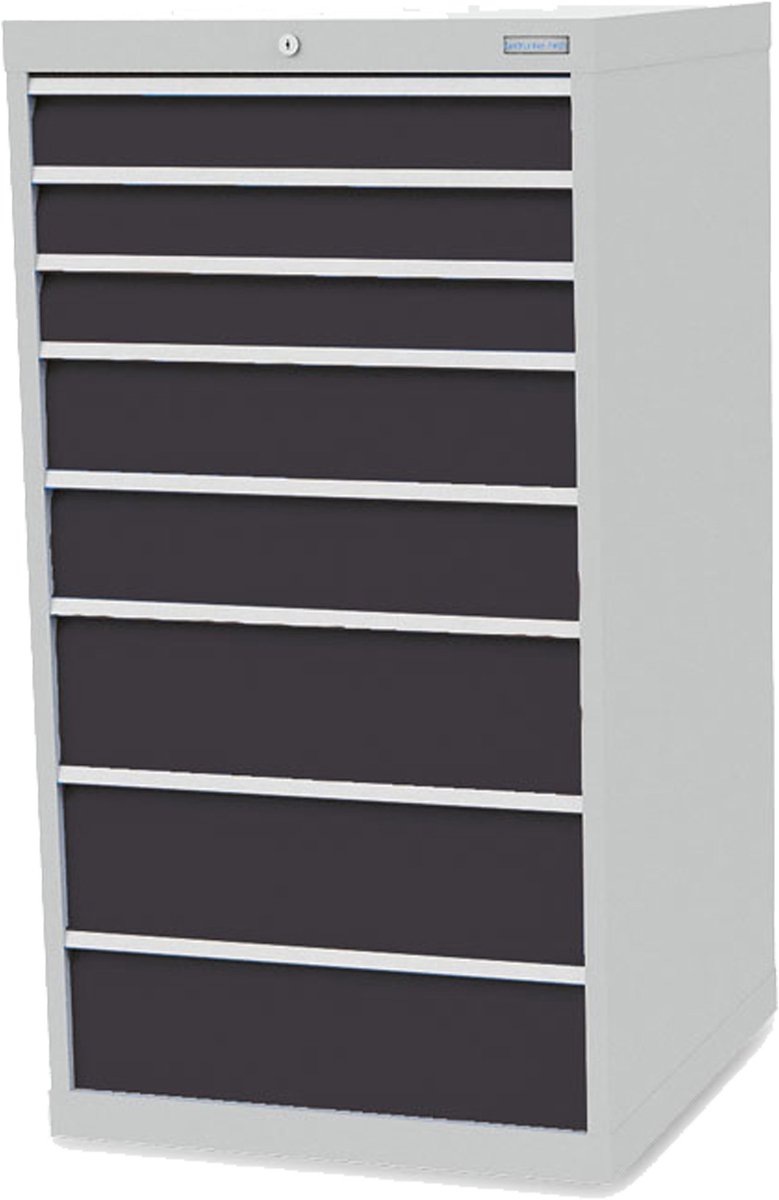 Bedrunka+Hirth ladekast diepte 736 mm R 24-24 8x lade BxDxH 705x7...