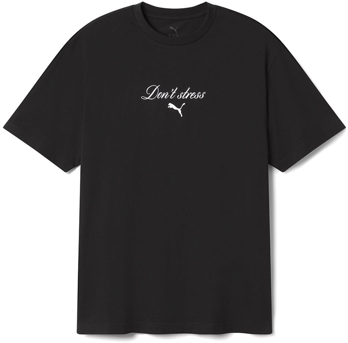 Puma Message Graphic T-shirt Met Korte Mouwen M Zwart