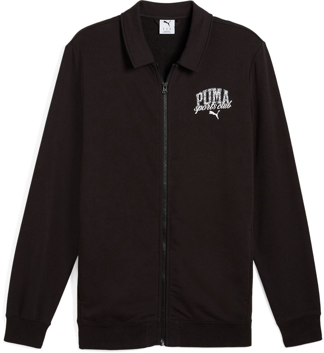 Puma Class Sweatshirt Met Rits L Man Vrouw Zwart