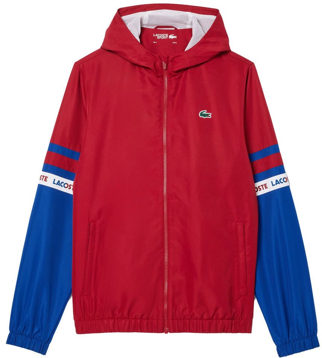 Lacoste Bh7439 Sweatshirt Met Rits 5 Man Ora / Captain