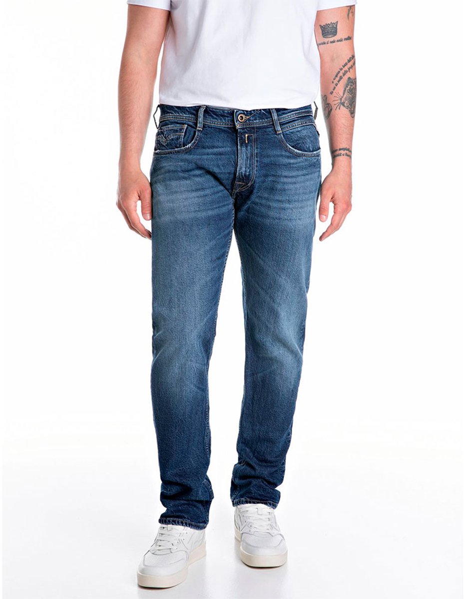 Replay M1005r.000.727810 Spijkerbroek Blauw 31 / 34 Man