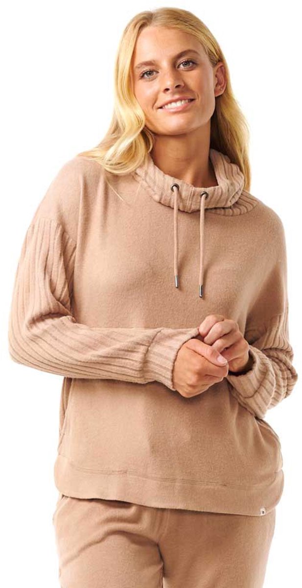 Rip Curl Cosy Sweatshirt S Vrouw Beige