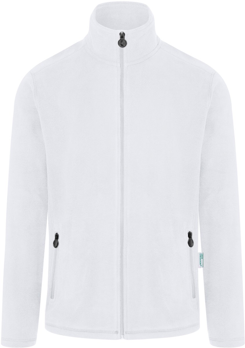 Karlowsky Men´ Workwear Fleece Jacket Warm-Up KY153 Wit