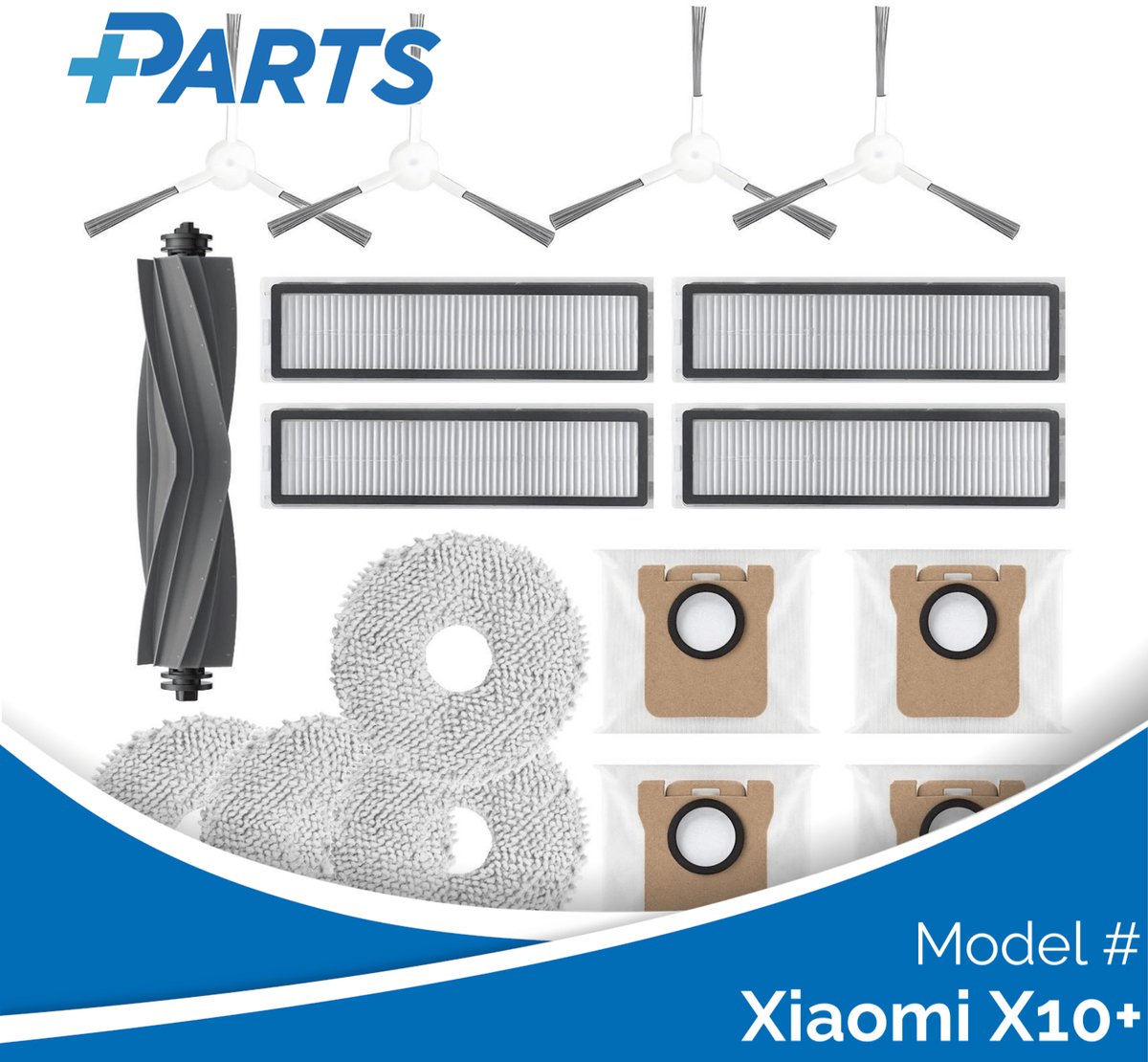 Xiaomi X10+ Onderhoudsset (Plus.Parts® alternatief voor RAK11)