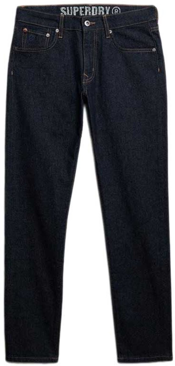 Superdry Vintage Slim Spijkerbroek 31 32 Man Blauw