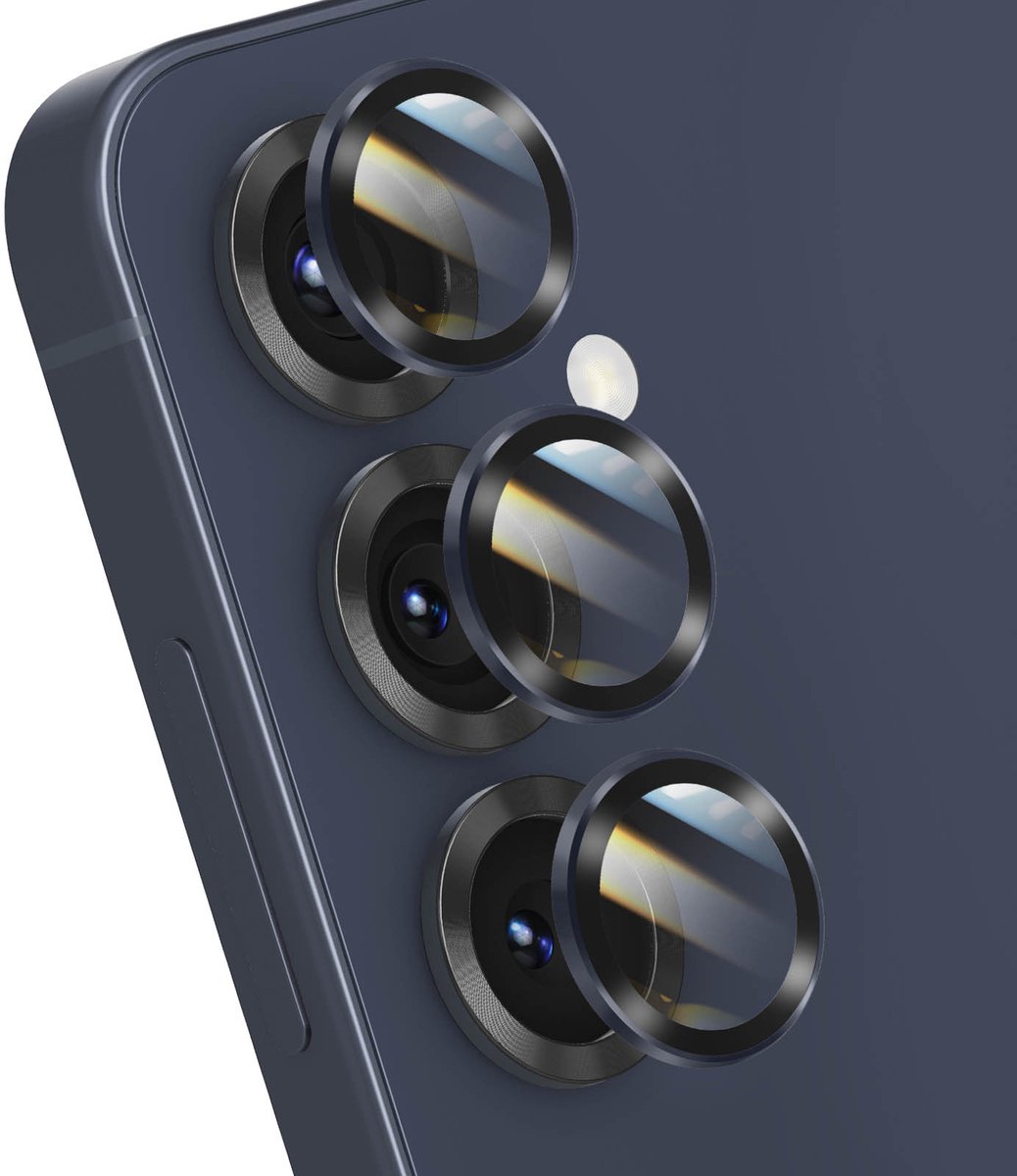 Forcell, Lens Protector geschikt voor Galaxy S24 / S25 - Premium Series, Nachtblauw